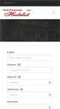 Mobile Screenshot of hotel-hudelist.at
